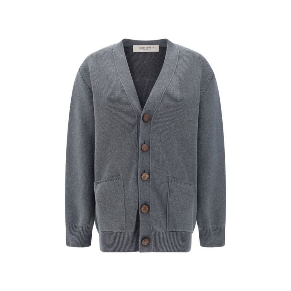 Golden Goose Gray Cotton Women's Cardigan